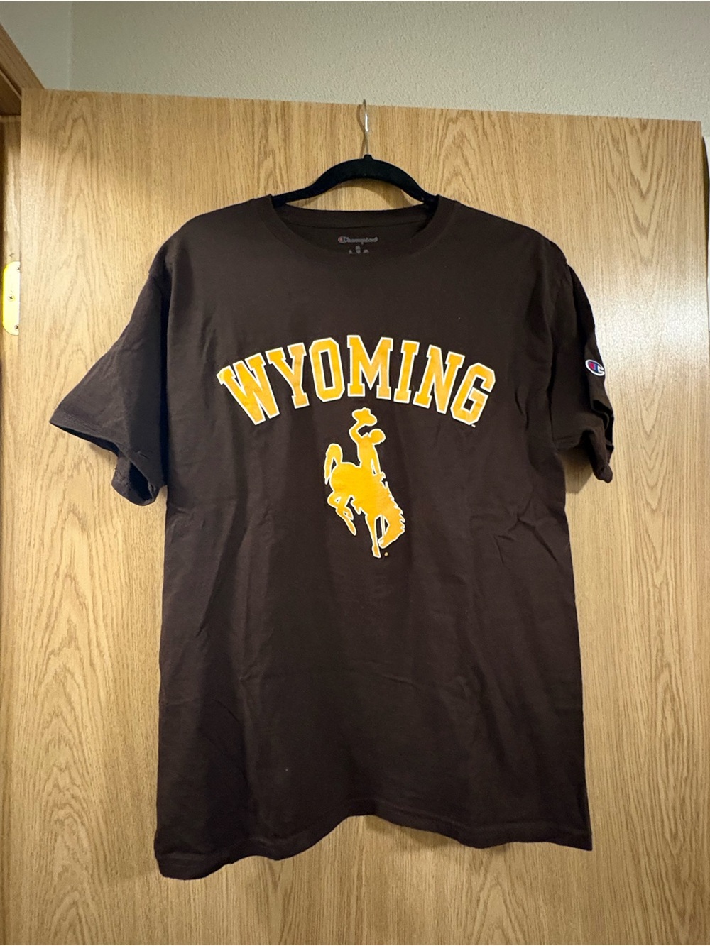 Champion Wyoming T-Shirt with Logo